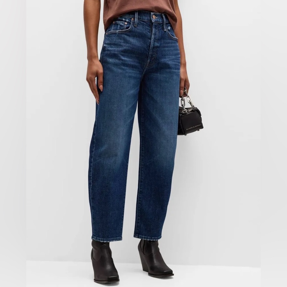 MOTHER The Curbside Flood Jean in Yee Haw Size 30